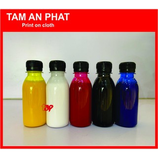 Mực in PET chuyển nhiệt chai 100 ml 🖨 [ HẠN CHẾ TẮC ĐẦU IN ] 🖨 dùng cho máy in PET khổ nhỏ ➕ khổ lớn [ CÓ NHẬN CHẾ MÁY]