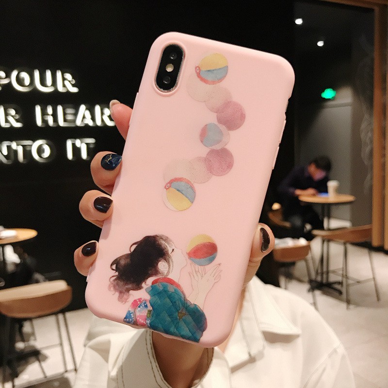 Ốp lưng iphone Kawaii Anime Nhật Bản ip 6 6s 6plus 7 8 plus x xr xs max 11 pro max (a177)