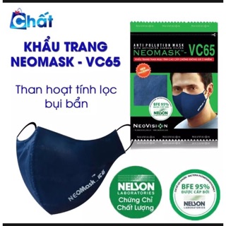 Khẩu Trang Than Hoạt Tính Neomask VC65