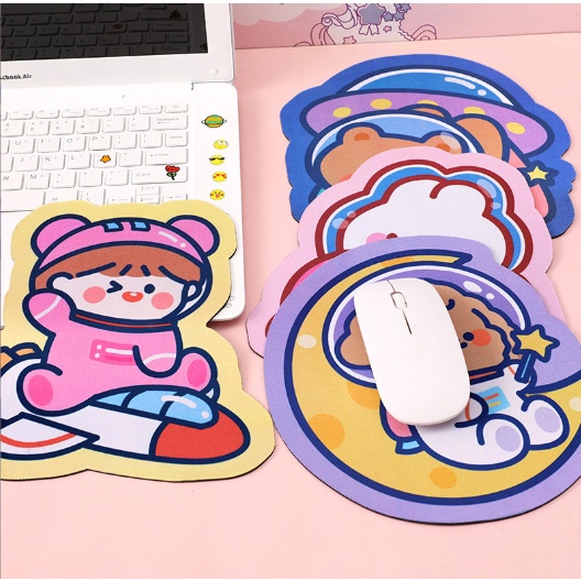 Miếng lót chuột hoạt hình LOT2 Bàn di chuột cute dễ thương