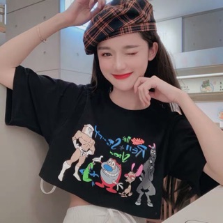Hot Áo croptop in hình chuẩn