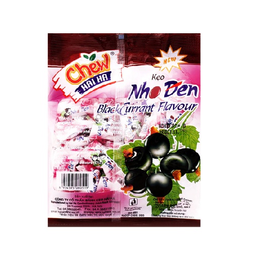 Kẹo mềm Chew Hải Hà hương nho đen