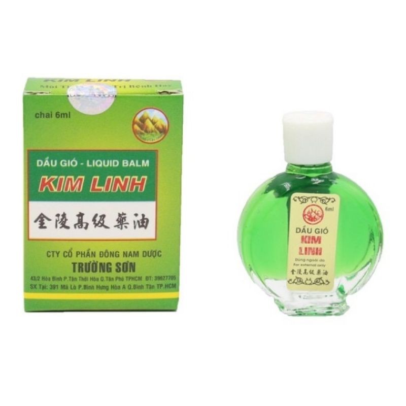 Dầu gió kim linh 6ml