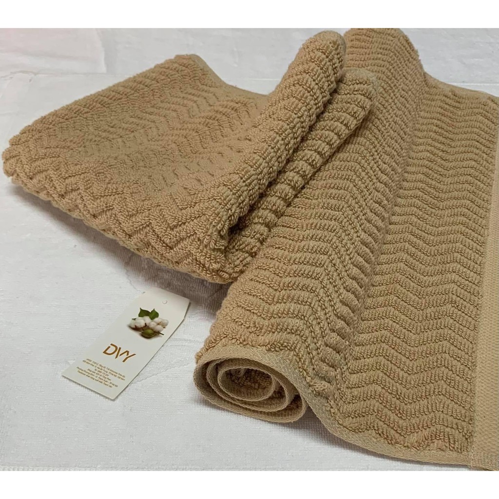 Khăn lau đầu, khăn tắm nhỏ jaquas, thấm hút tốt, không phai màu, khăn hàng Việt Nam xuất khẩu