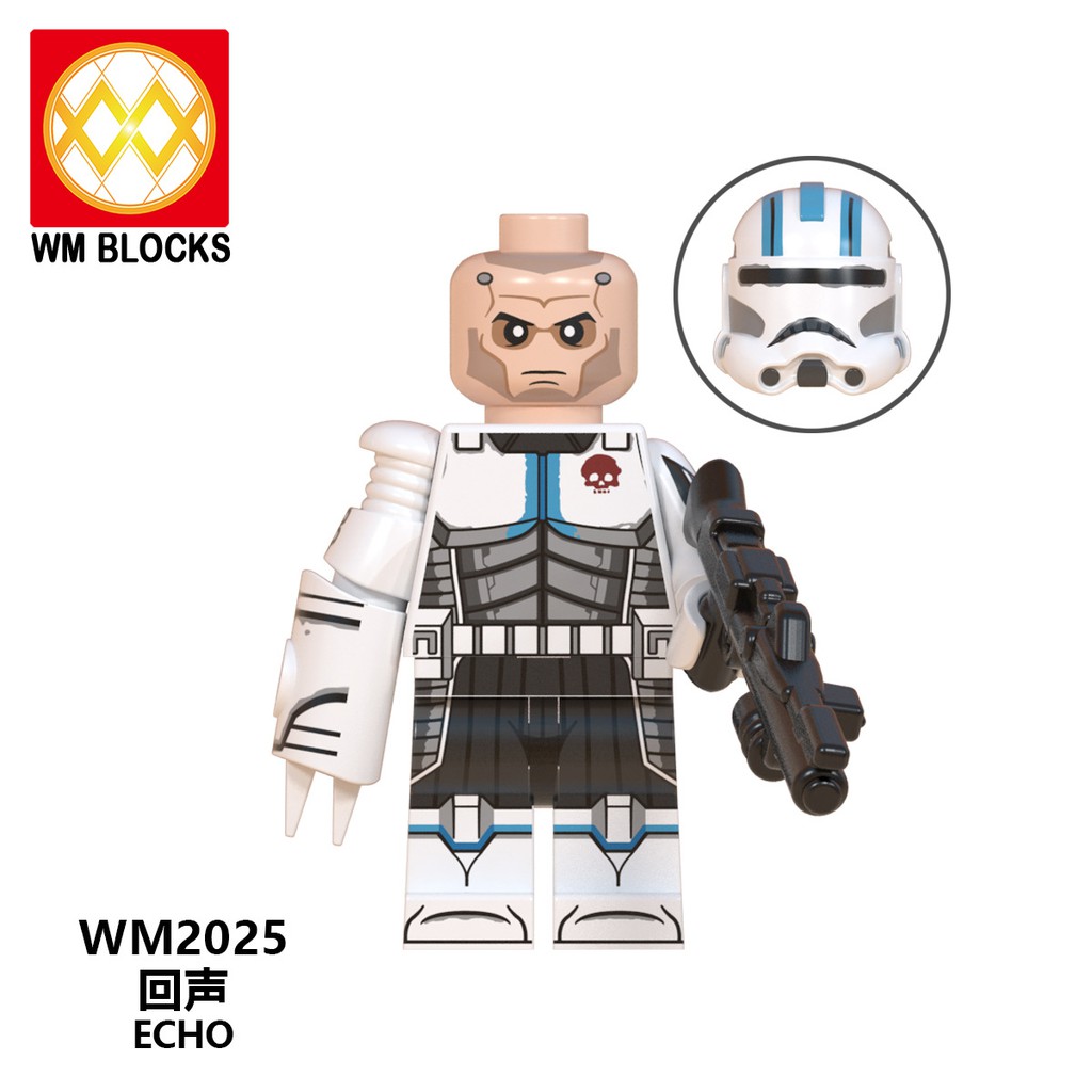 Minifigures Các Mẫu Nhân Vật Trong Star Wars Echo Darth Maul Bo Katan Mẫu Mới Ra WM6098