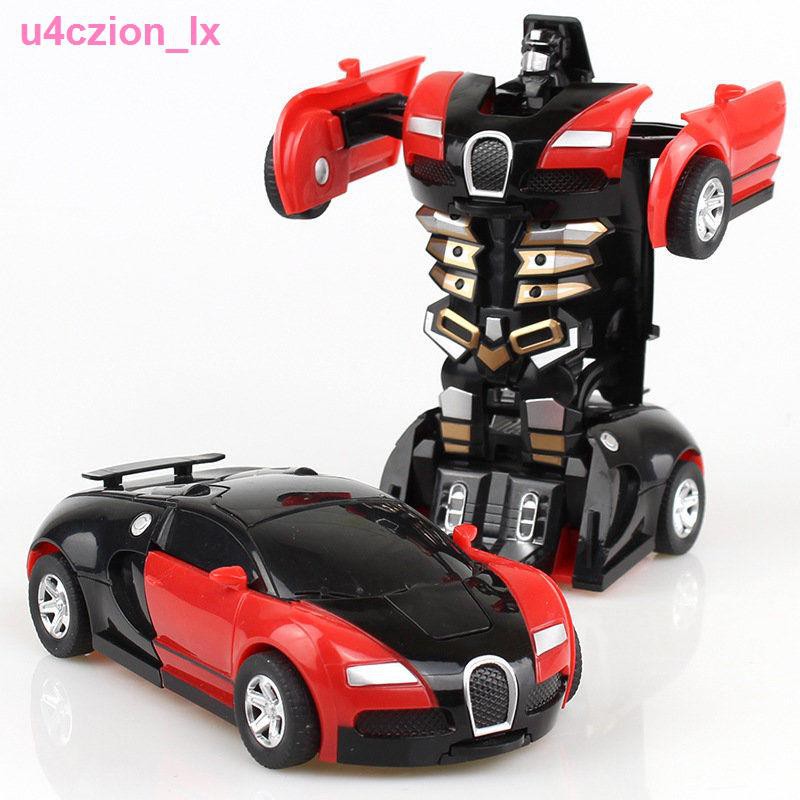 đồ chơiQuán tính va chạm biến dạng một cú nhấp chuột ô tô trẻ em Bugatti King Kong Đồ chơi thương mại điện tử