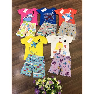 Bộ cotton hè cho bé trai/bé gái