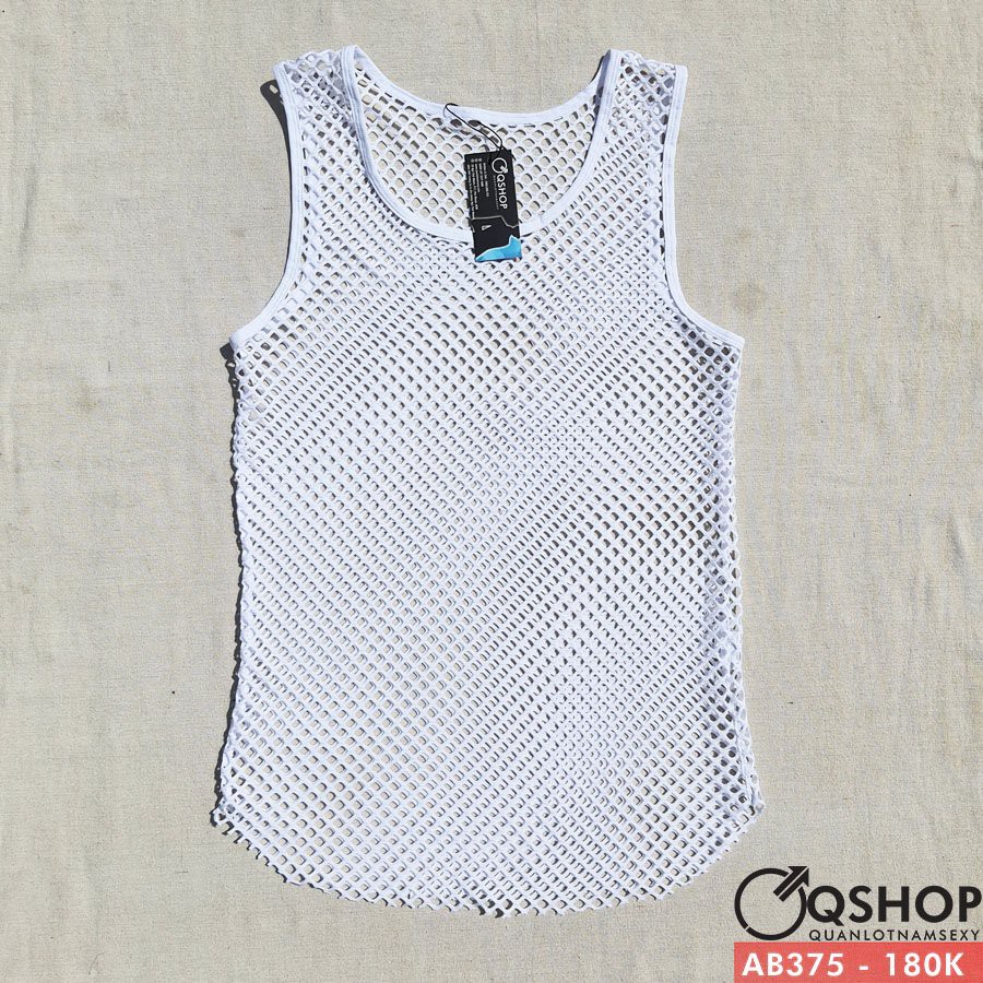 ÁO 3 LỖ THUN LƯỚI LỖ TO THOÁNG MÁT QSHOP AB375