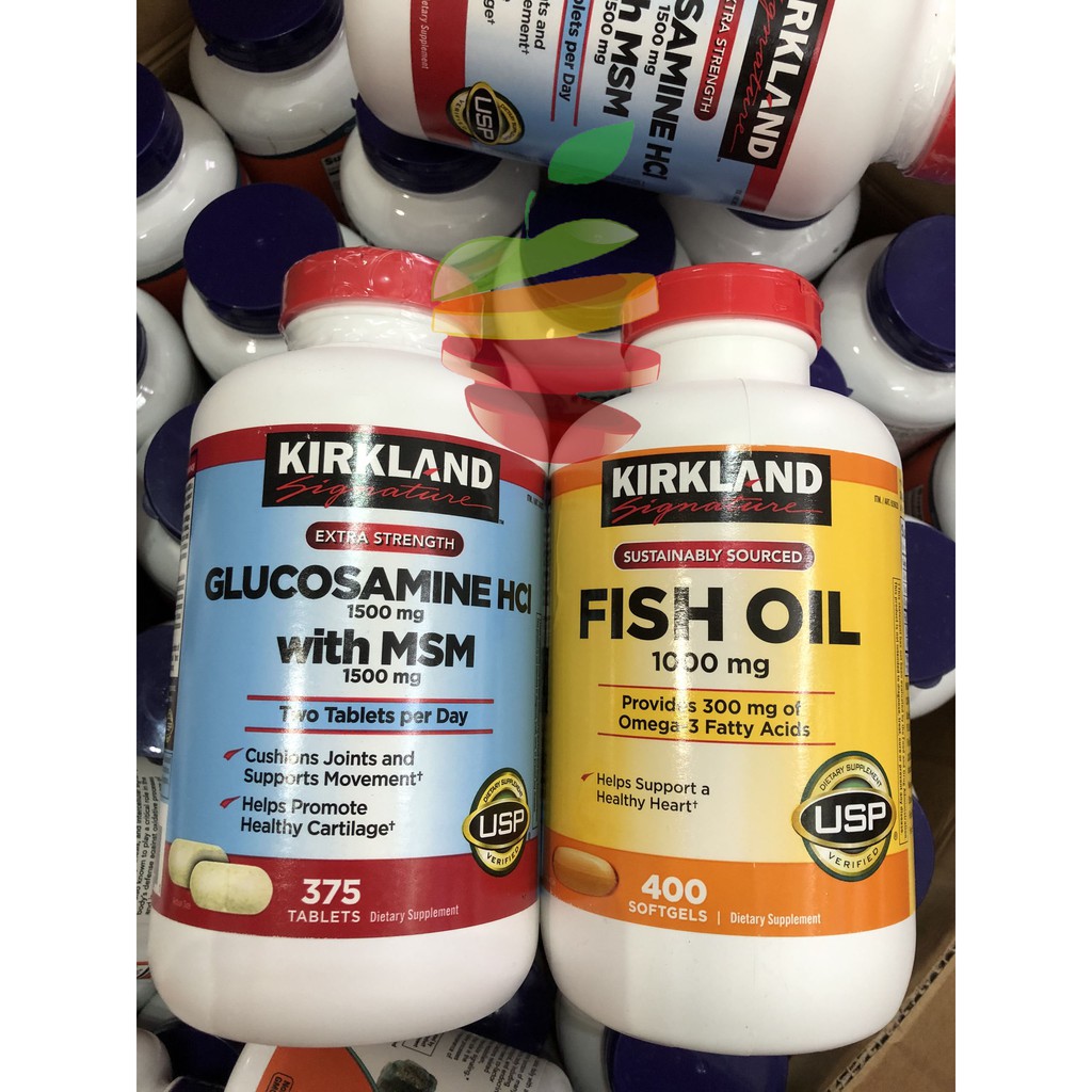 Viên Bổ Sung Dầu Cá KIRKLAND FISH OIL 1000mg - 400 Viên | Thế Giới Skin Care