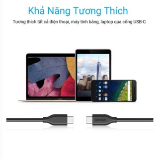 CÁP USB TYPE-C RA USB TYPE-C 2.0 ANKER POWERLINE A8181