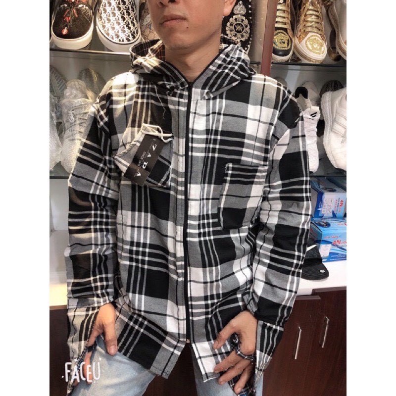 [TẶNG KHẨU TRANG] Áo chống nắng cho nam | ☀️ Áo Kẻ Caro CỰC CHẤT Mùa Hè 2021 ☀️ | BigBuy360 - bigbuy360.vn