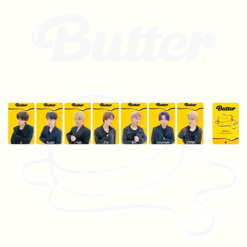 Set 7 ảnh thẻ lomo nhóm nhạc BTS