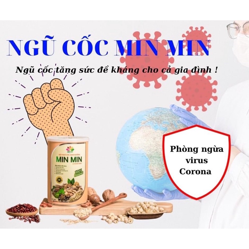 ngũ cốc Min Min 29 hạt mới combo