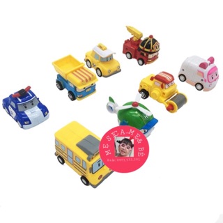 Bộ 8 xe poli chạy trớn bằng nhựa