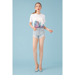 20 Again - Quần short Jean rách
