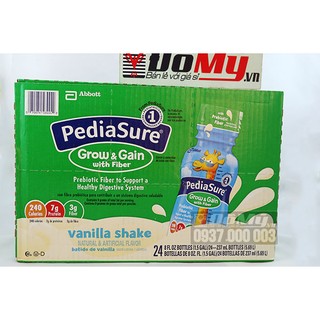 Sữa nước Pediasure bổ sung chất xơ(thùng 24 chai x 237ml)