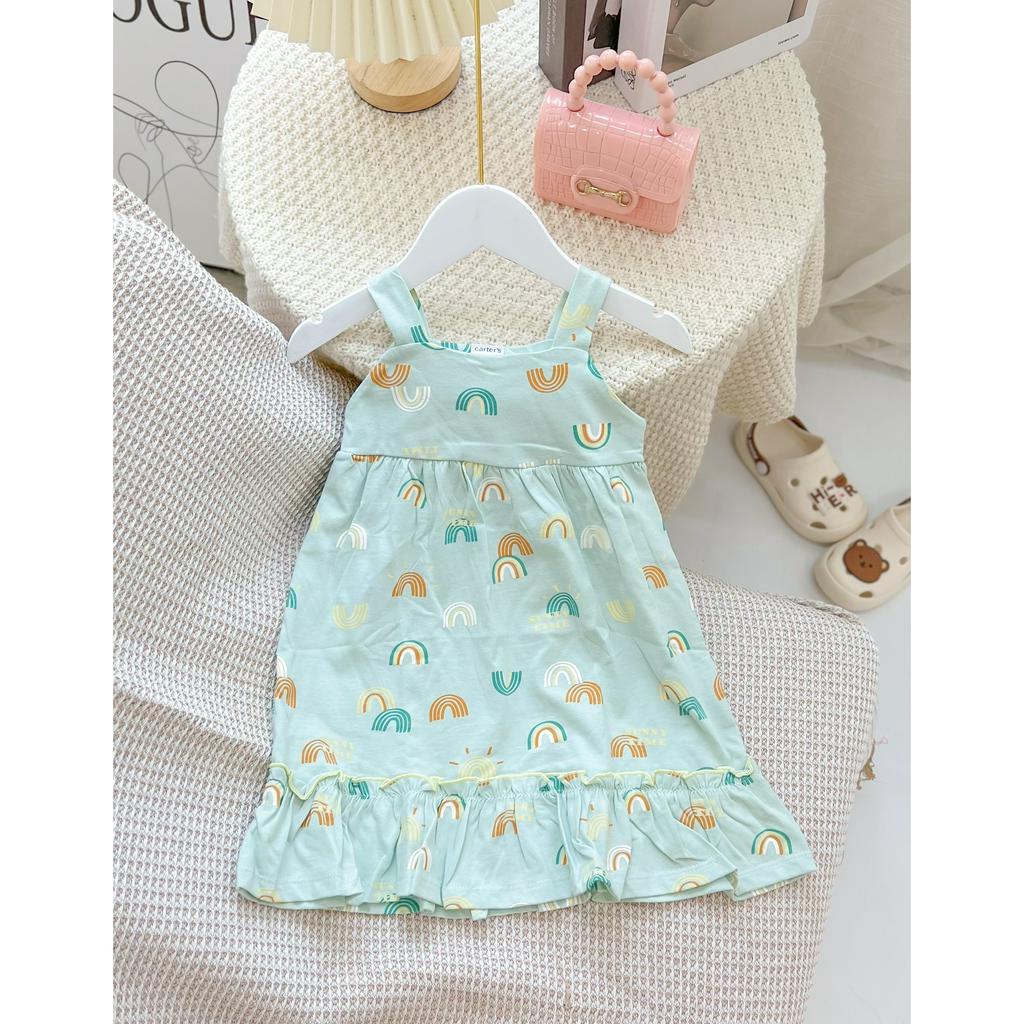 🌺Siêu xinh🌺 HÀNG MỚI VỀ Váy 2 dây  cho bé  BẢNG MÀU 2