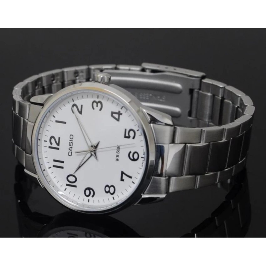 Đồng hồ nam dây kim loại Casio chính hãng Anh Khuê MTP-1303D-7BVDF