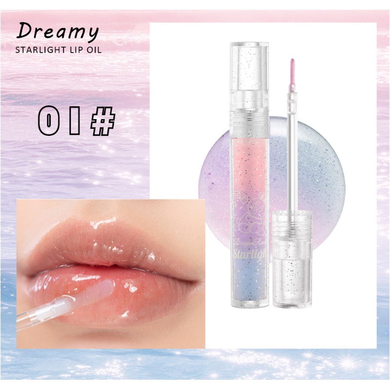 🍭 Son Tint Nhũ Bóng Dưỡng Môi 3 Tầng Siêu Lạ Starlight Lip Oil 🍭 | BigBuy360 - bigbuy360.vn
