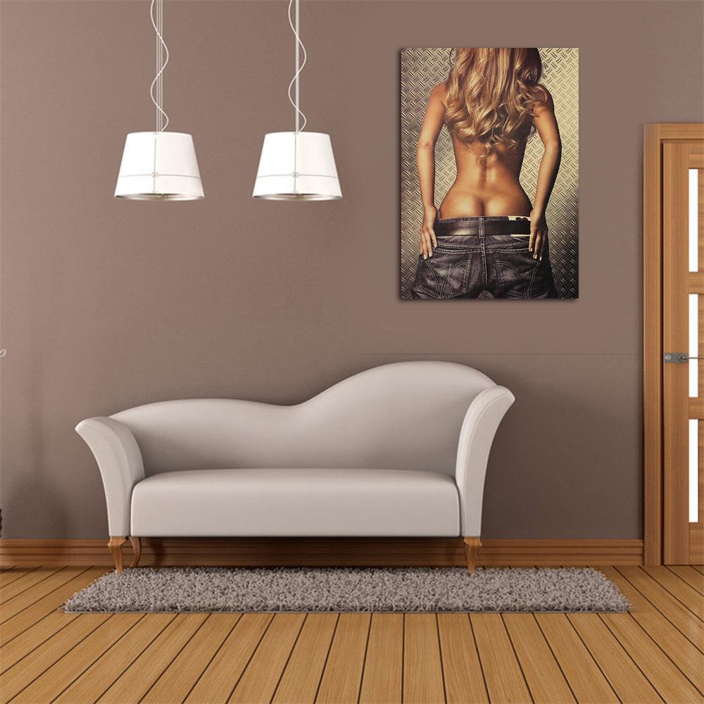 Poster giấy Kraft dán tường