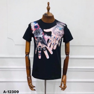 Áo phông GVC Tatoo đính đá new 2020 cưc chất - Hàng cao cấp
