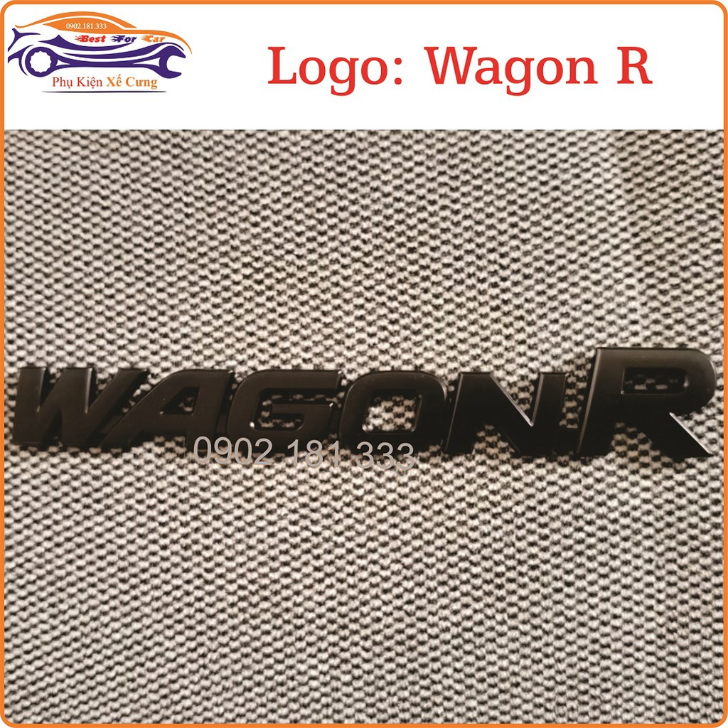 Logo, biểu tượng, chữ Suzuki WagonR