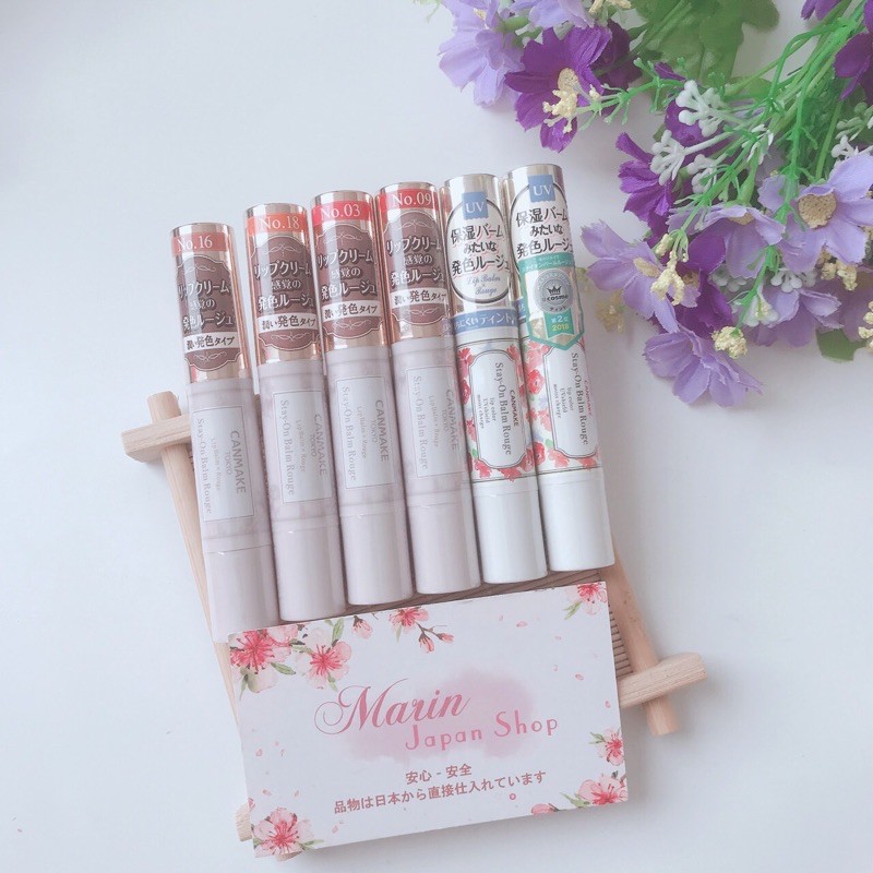 (Chuẩn Nhật,đủ bill) Son dưỡng có màu Canmake Tokyo Nhật Bàn