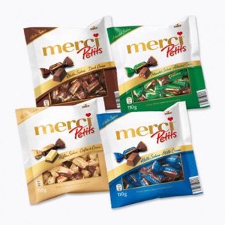 Combo 3 gói kẹo Merci petits 125gt / gói Đức