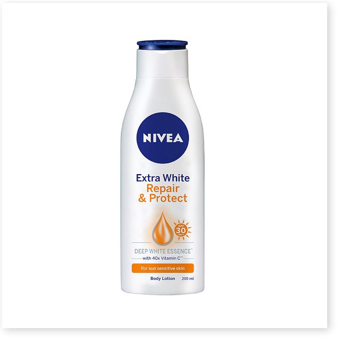 [Mã giảm giá sỉ mỹ phẩm chính hãng] Sữa Dưỡng Thể Nivea Làm Sáng Da Extra White Firming Body Lotion 200ml