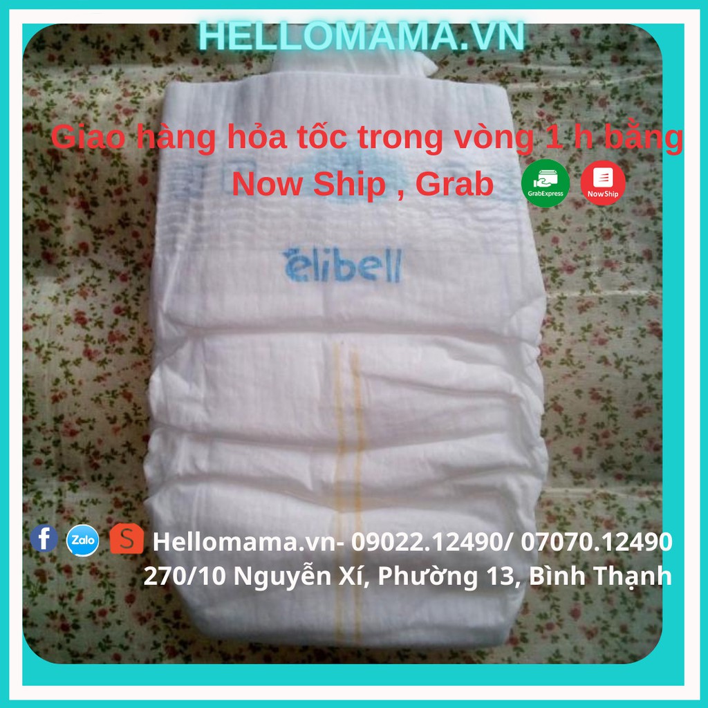 Bỉm/Tã quần ELIBELL nội địa NGA CAO CẤP 3 miếng dùng thử tã Dán/Quần đủ size S76/M64/L54/XL44/L44/XL38