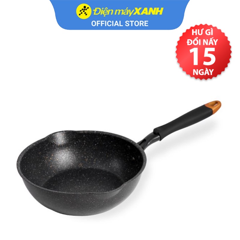 Chảo nhôm sâu chống dính đáy từ 24cm Kangaroo KG662S