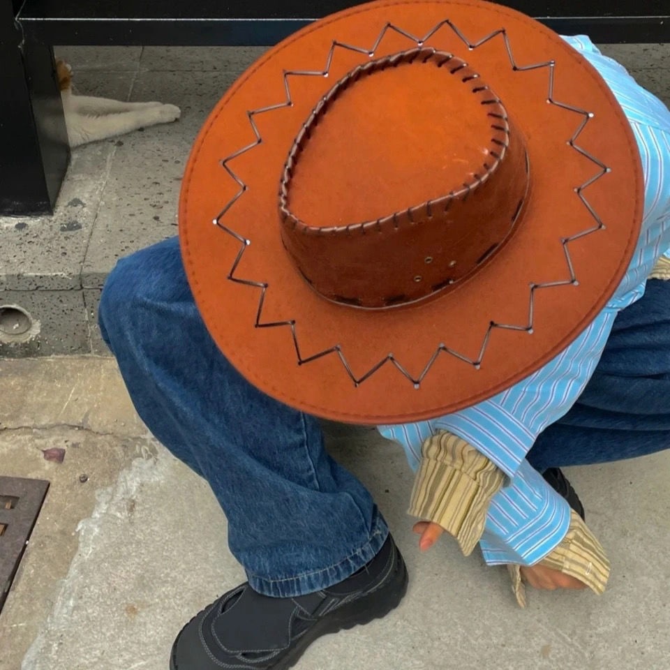 Mũ cao bồi phong cách phương tây thời trang dễ thương cho nữ