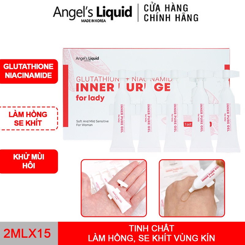 Gel Se Khít Làm Hồng Vùng Kín Angel's Liquid Inner Pure Gel - lẻ 1 ống