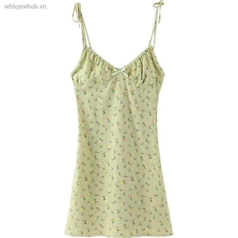 Đầm Hoa Cổ Yếm Thời Trang Hè 2021 Cho Nữ | BigBuy360 - bigbuy360.vn