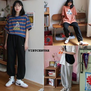 Quần jogger unisex MOSSY 3 màu kèm ảnh thật