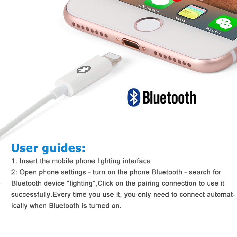 Cáp chuyển đổi cổng Lightning sang 3.5mm + lightning 2 trong 1 có nút điều chỉnh cho iPhone XS XR X 7 8 Plus