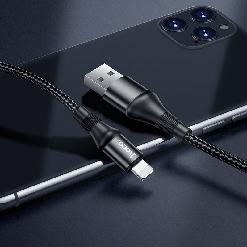 Cáp sạc dây dù HOCO X50 Type C / Lightning Dành cho điện thoại iPhone iP Huawei Samsung Oppo chính hãng giá rẻ