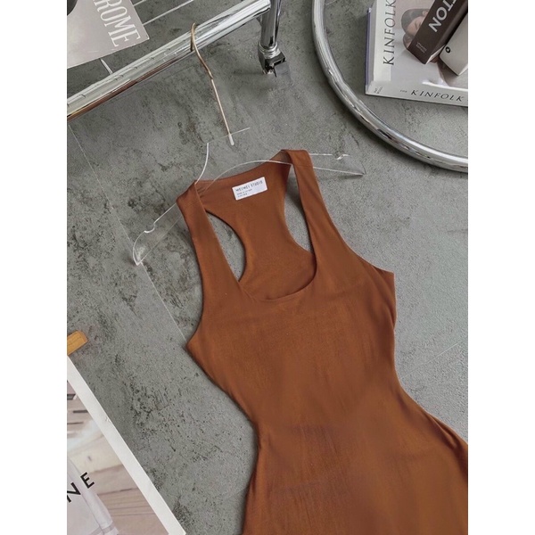 Đầm body ba lỗ dáng ôm sexy nữ tính đầm hot trend ba màu LY