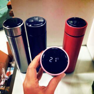 Bình giữ nhiệt hiển thị nhiệt độ trên nắp 500ml
