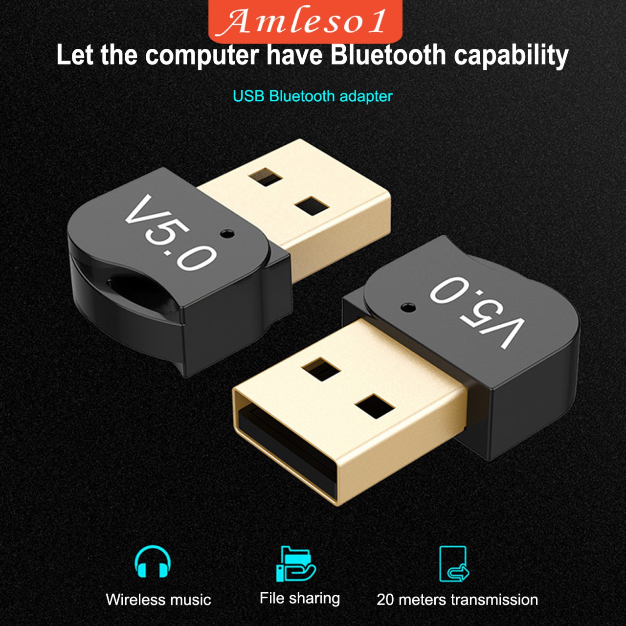 Bộ Chuyển Đổi Bluetooth Amleso1) X52 Usb Cho Pc Windows 10 / 8 / 8.1 | BigBuy360 - bigbuy360.vn