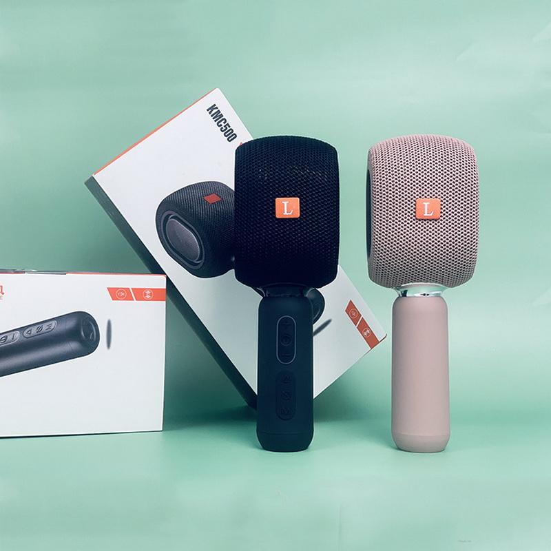 Micro Karaoke Loa Bluetooth KMC 500 Phiên bản mới 2022 âm thanh cực hay  phù hợp với mọi chất giọng- Bảo hành 1 năm