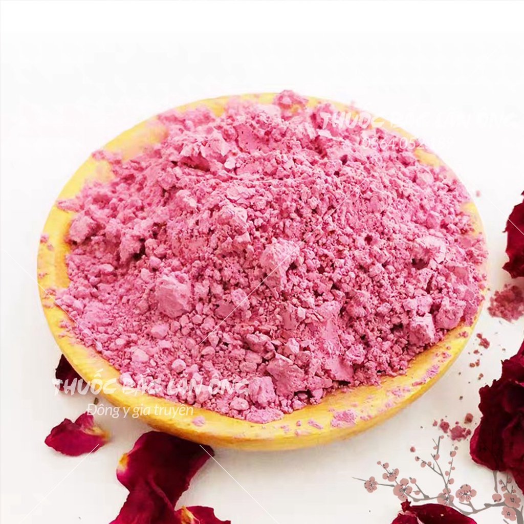 Bột hoa hồng nguyên chất 100g