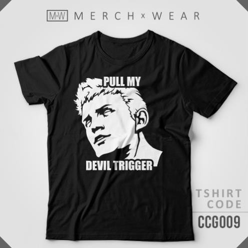 HOT🔥 Áo Phông Pull My Devil Trigger - Devil May Cry Tshirt  mẫu mới cực chât