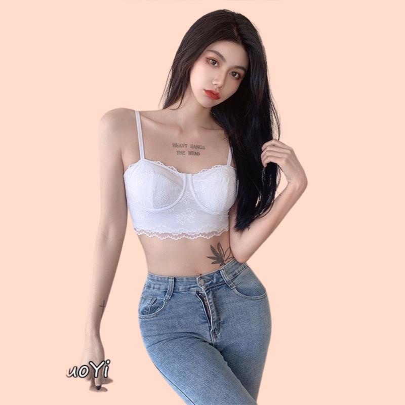 Áo Ngực Ren Nâng Ngực Su Official Áo Bra 8 Dây Lưng Sexy 1890