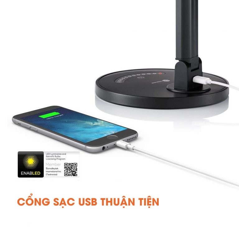 Đèn LED Chống Cận 12W TaoTronics TT-DL13- Hàng Chính Hãng