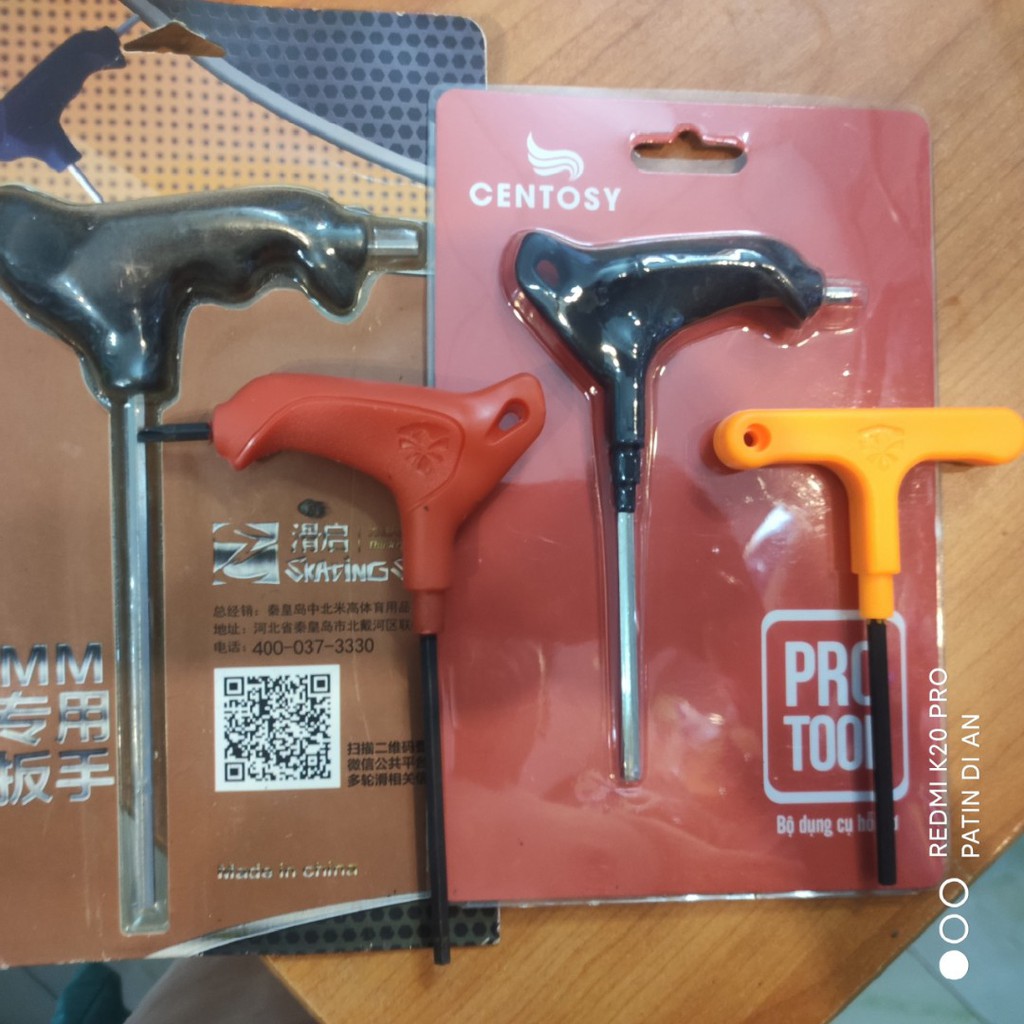 TOOL Lục giác vặn ốc giày Patin, Lục Giác Mở bánh Xe giày Patin