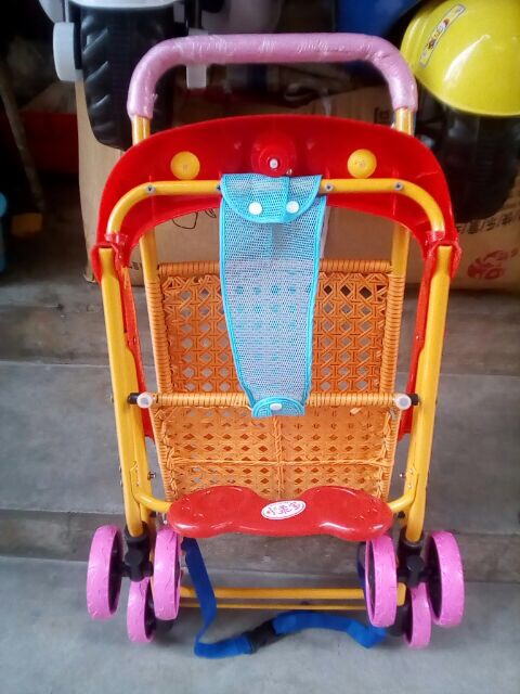 Xe mây gấp#xe mây