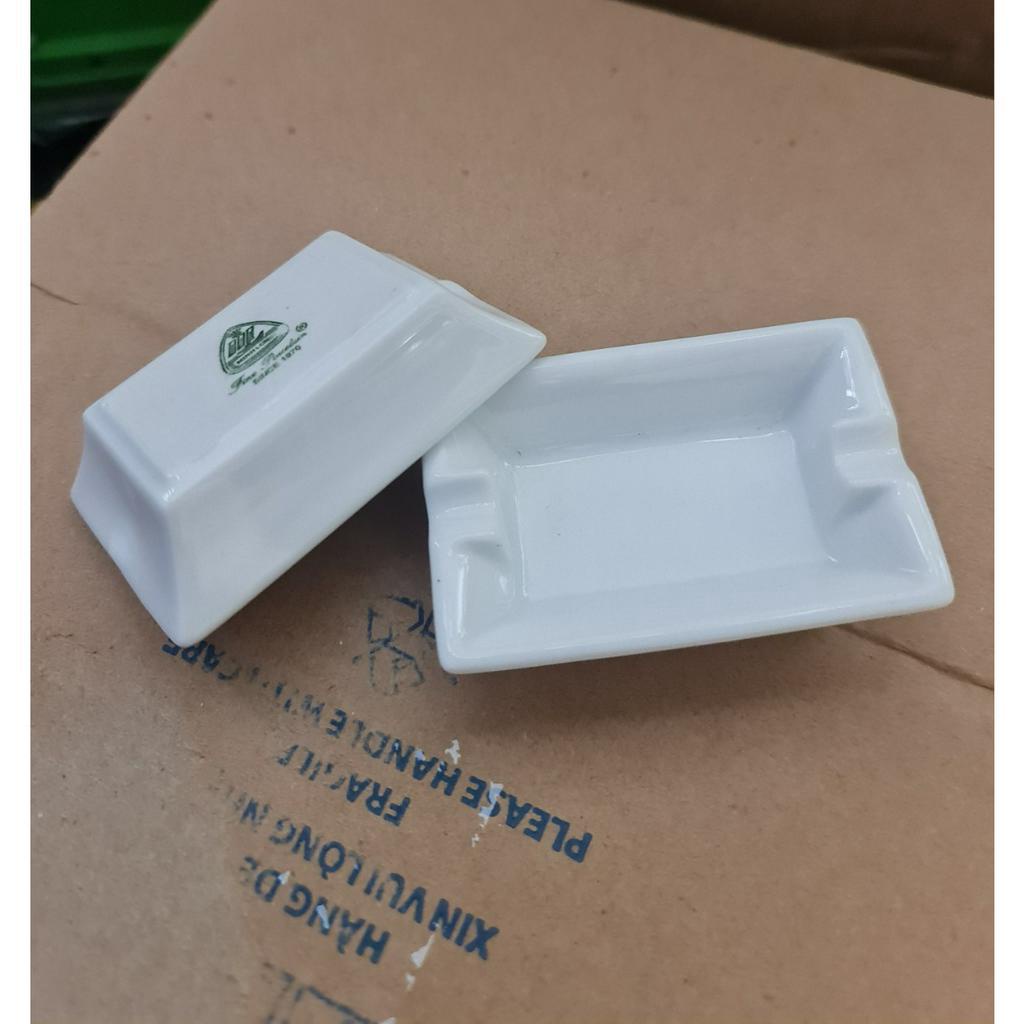Combo 2 gạt tàn thuốc sứ Minh Long - gạt tàn thuốc sứ
