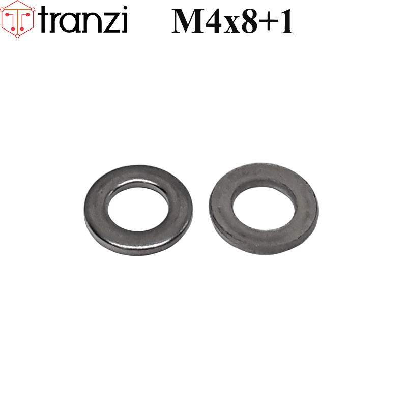 Long đen phẳng inox 304 M4x8+1 - túi 50 cái