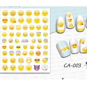 sticker trang trí nail